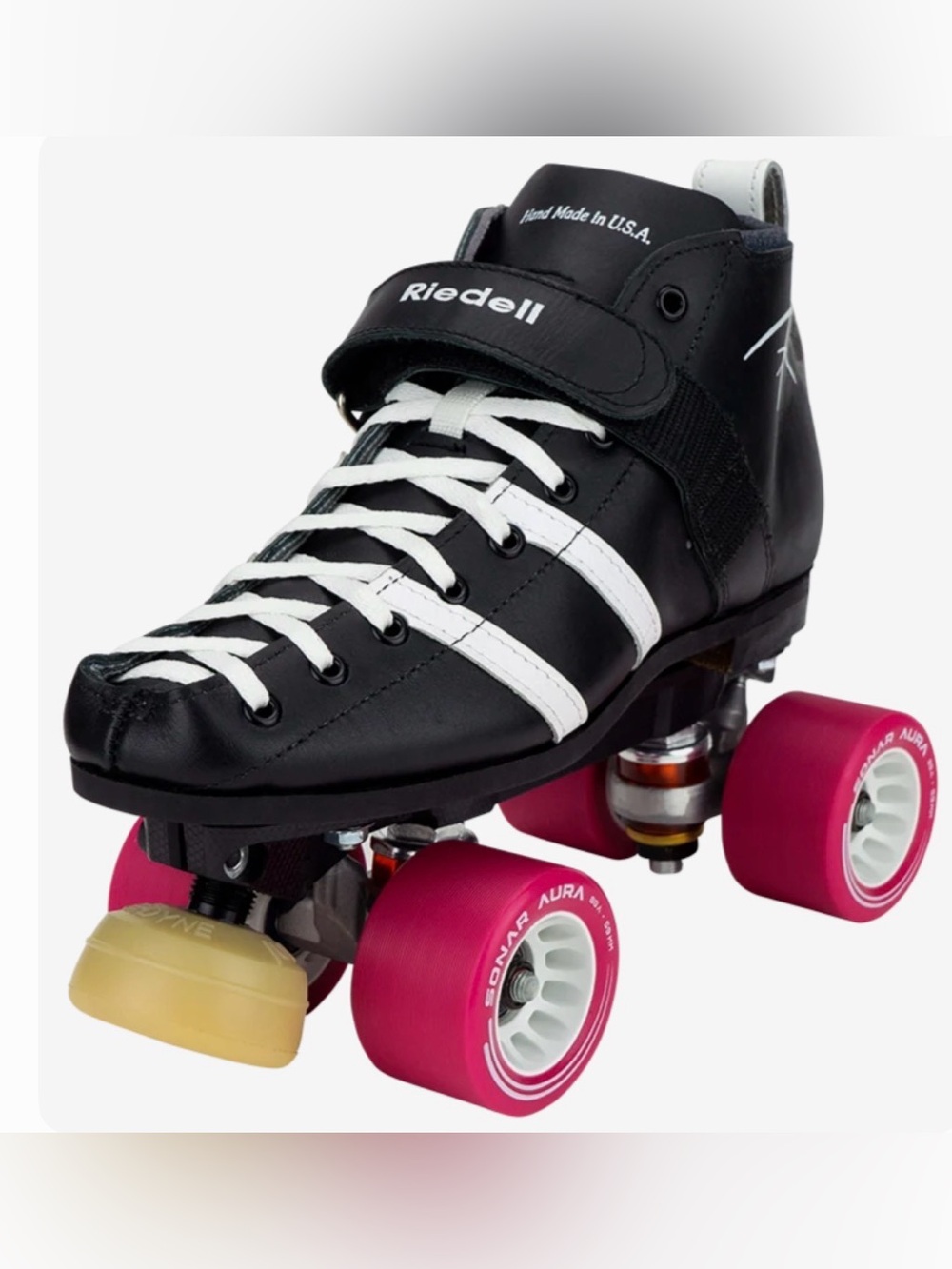 Riedell Vendetta skates size 4 D/B-Sonar Aura 92a/new Radar Halo 88A teal